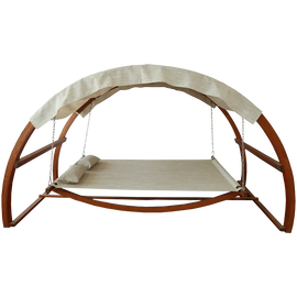 Leisure Season SBWC402 Swing Bed with Canopy