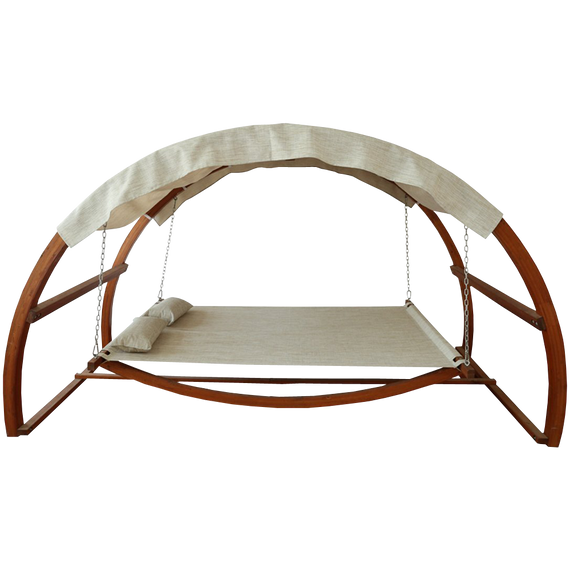 Leisure Season SBWC402 Swing Bed with Canopy