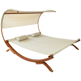 Leisure Season SNBC403 Sunbed with Canopy